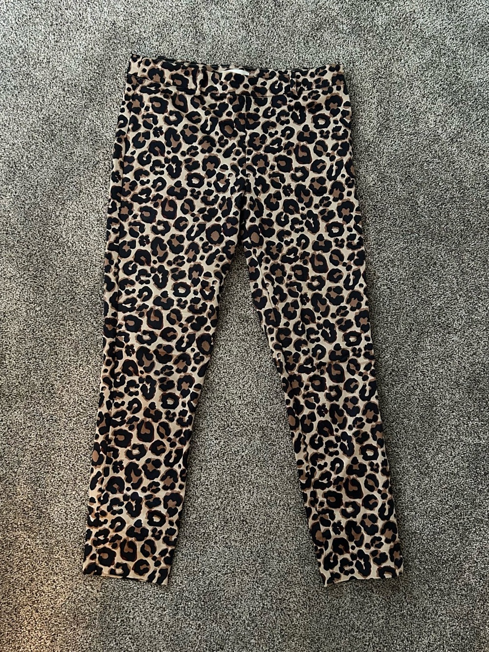 Leopard Print Women’s Pants - Skinny